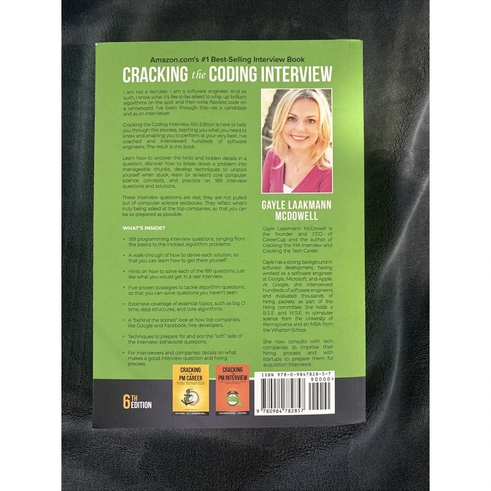 Cracking the Coding Interview, 6th‎ Edition: 189... - McDowell, Gayle Laakmann